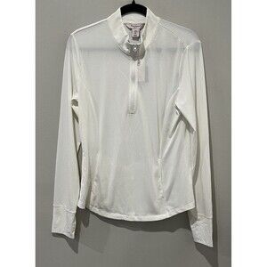 TOMMY BAHAMA 1/4 Zip Women’s Large UPF 50 Textured Active Golf‎ Pullover Shirt